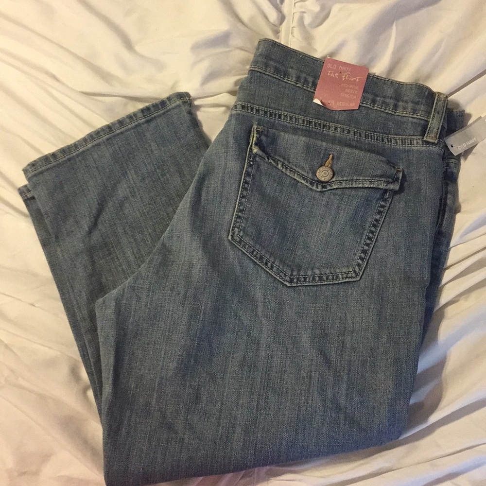 Old Navy cropped jeans